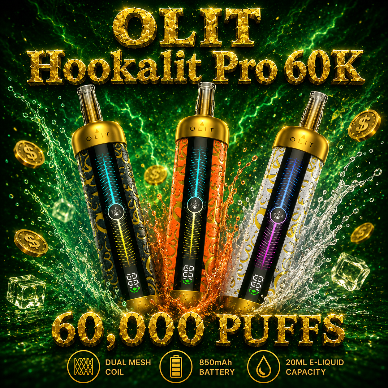 OLIT Hookalit Pro 60K