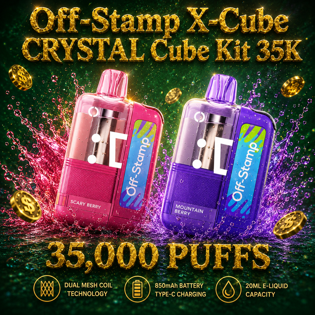 Off-Stamp X-Cube CRYSTAL Cube Kit 35K