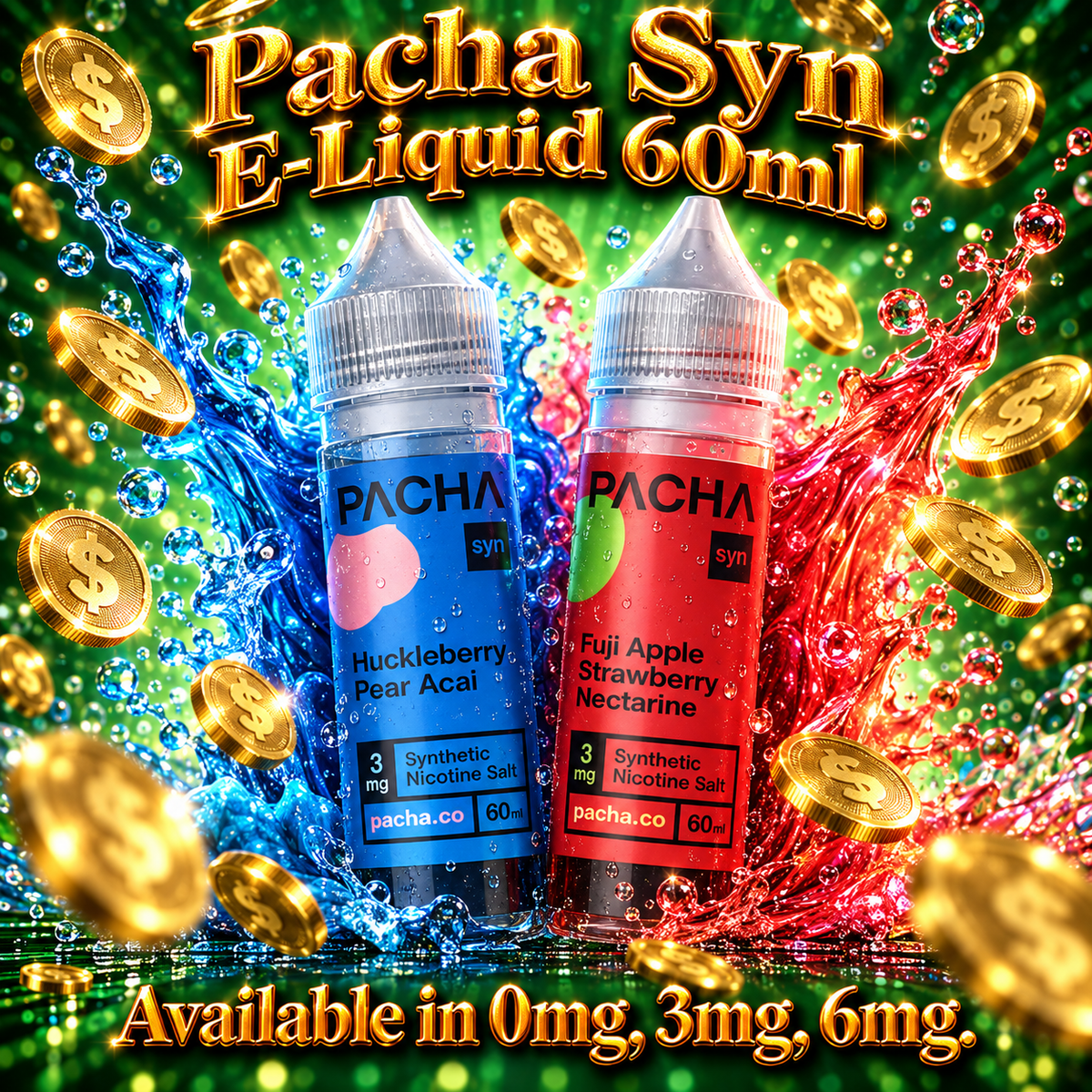 Pacha Syn E-Liquid 60ml