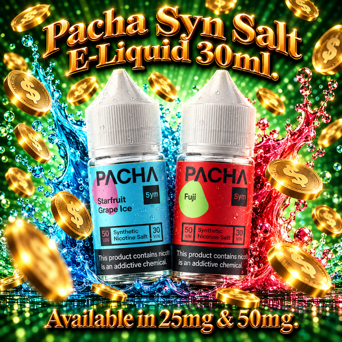 Pacha Syn Salt E-Liquid 30ml