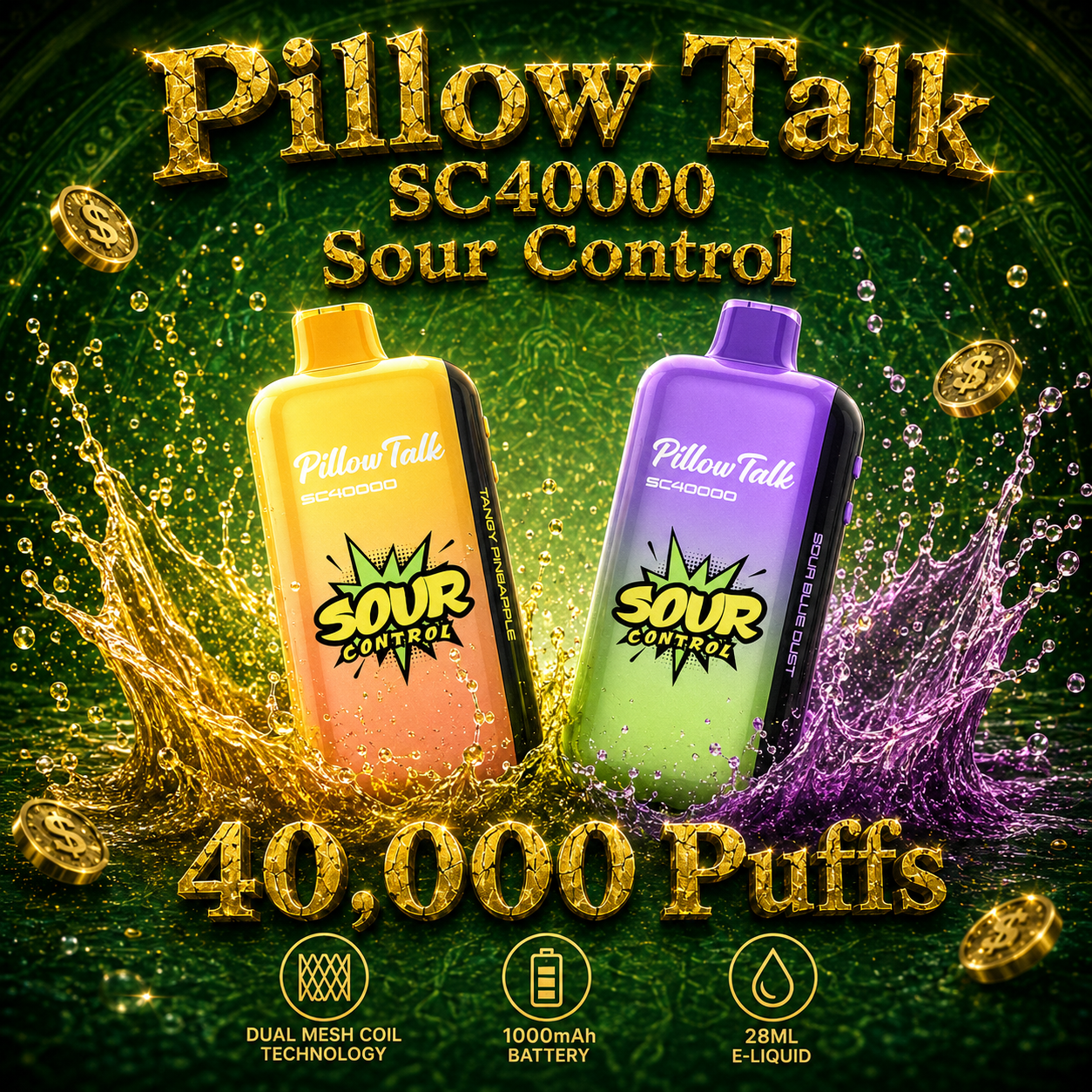 Pillow Talk SC40000 Sour Control TEXAS COMPLIANT