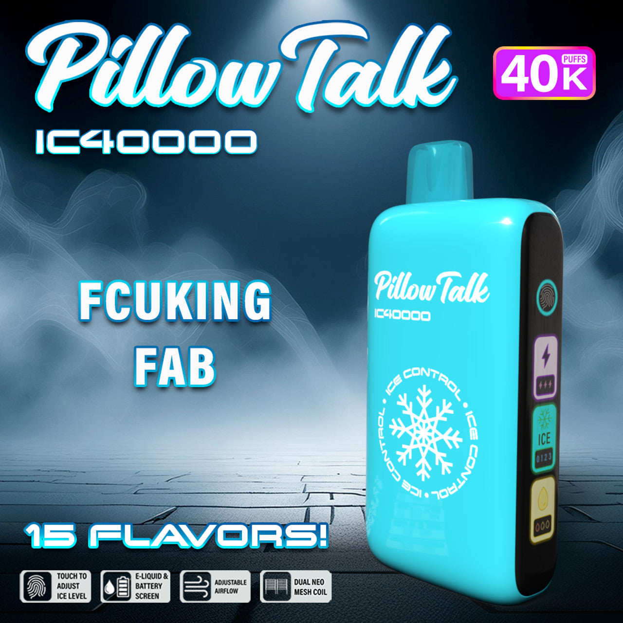 Pillow Talk IC40000 Ice Control TEXAS COMPLIANT