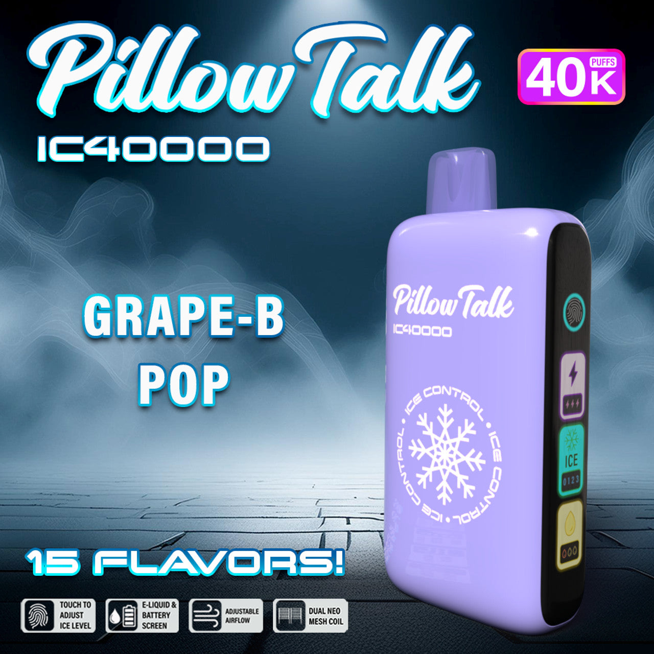 Pillow Talk IC40000 Ice Control TEXAS COMPLIANT