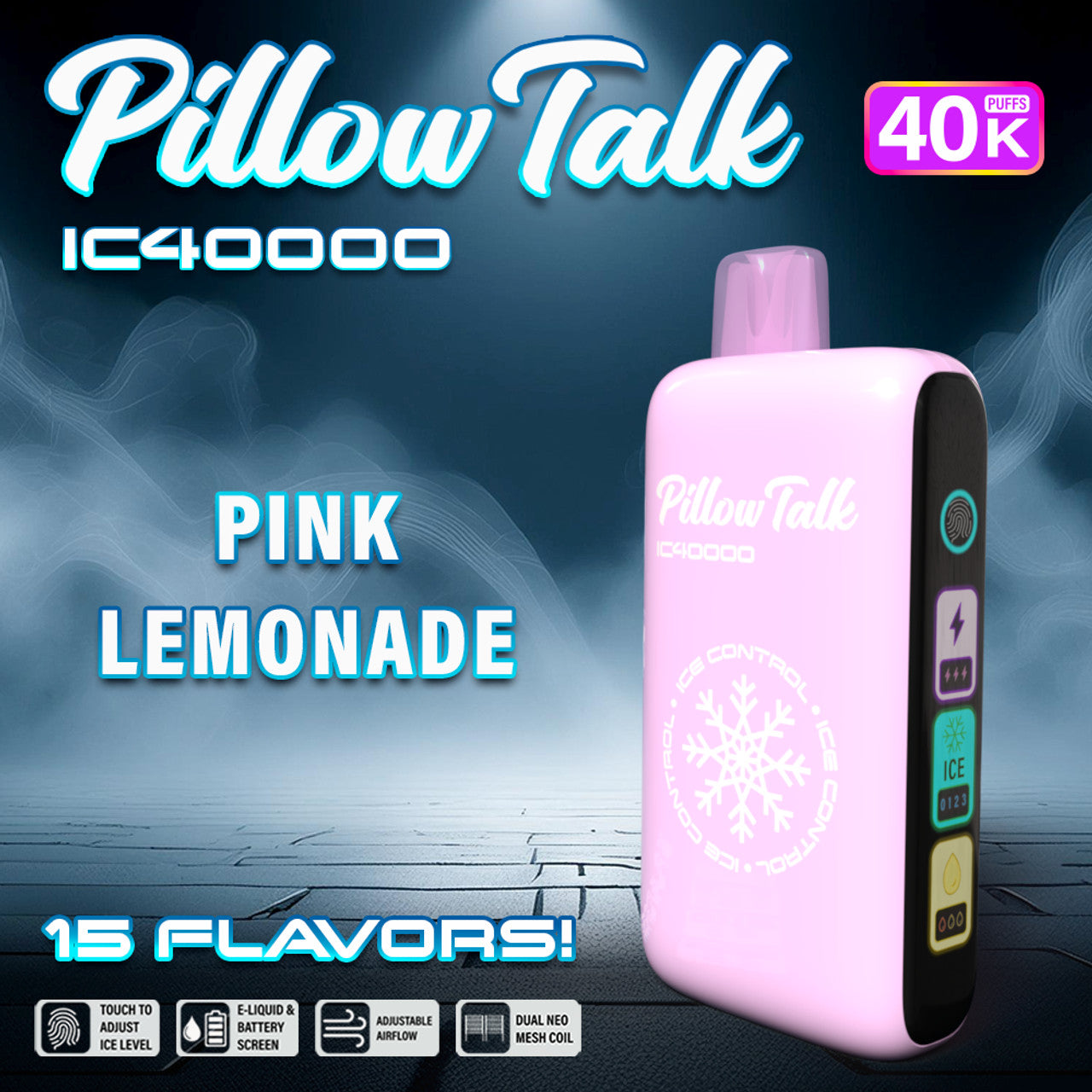 Pillow Talk IC40000 Ice Control TEXAS COMPLIANT