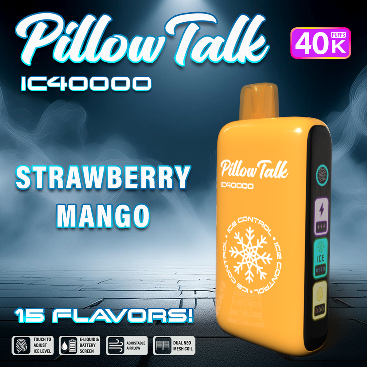 Pillow Talk IC40000 Ice Control TEXAS COMPLIANT