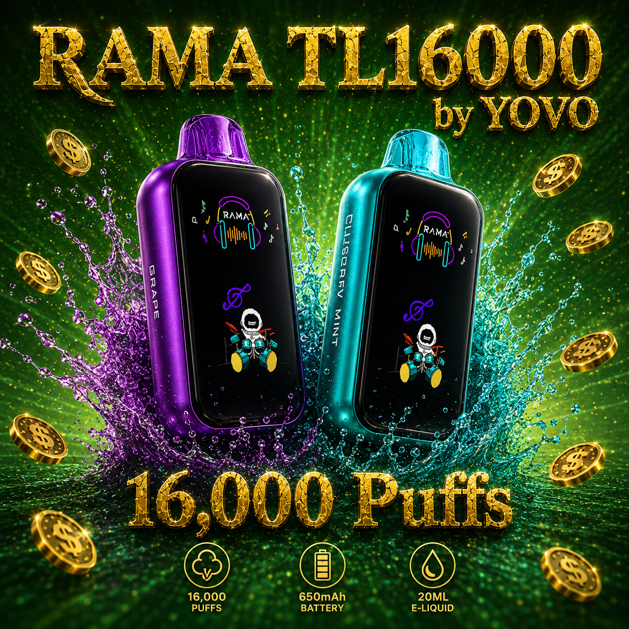 RAMA TL16000 by YOVO