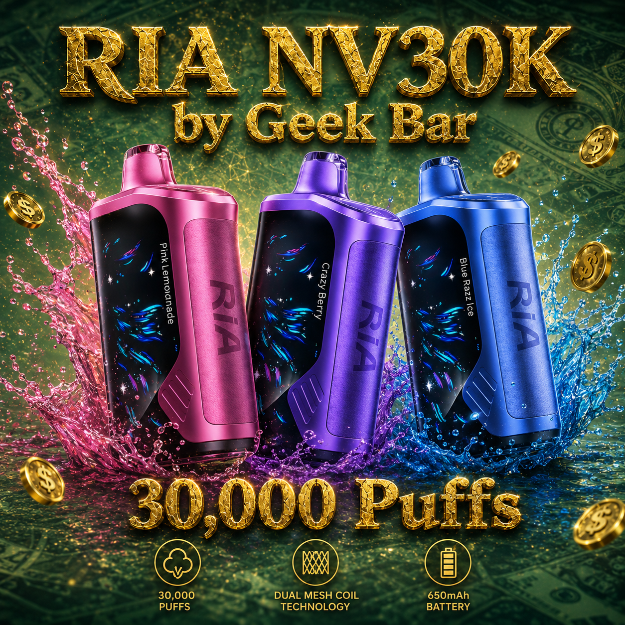 RIA NV30K by Geek Bar
