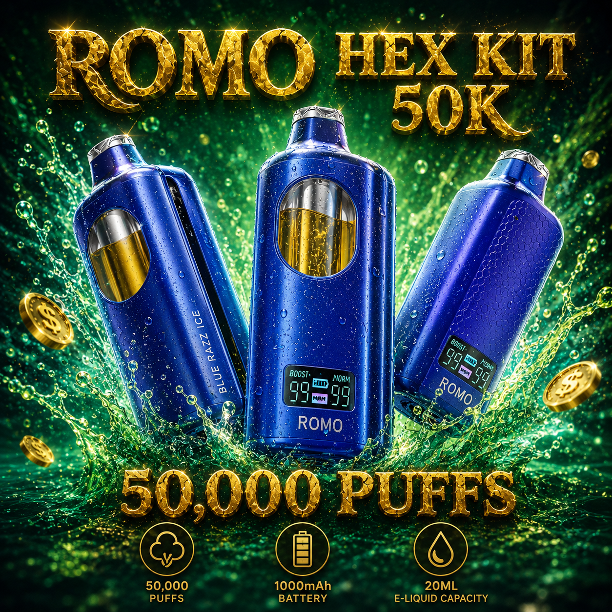ROMO Hex KIT 50K