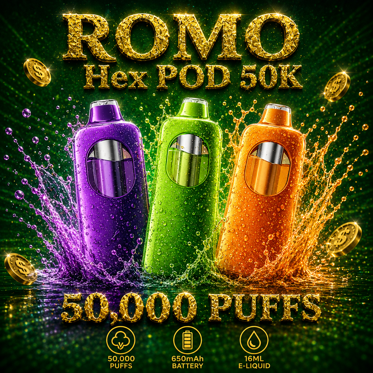 ROMO Hex POD 50K