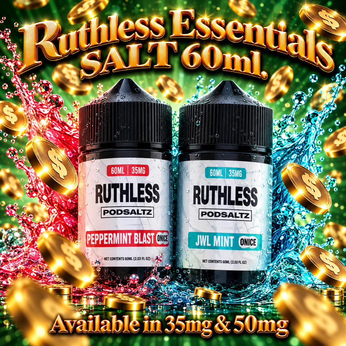 Ruthless Essentials SALT 60ml