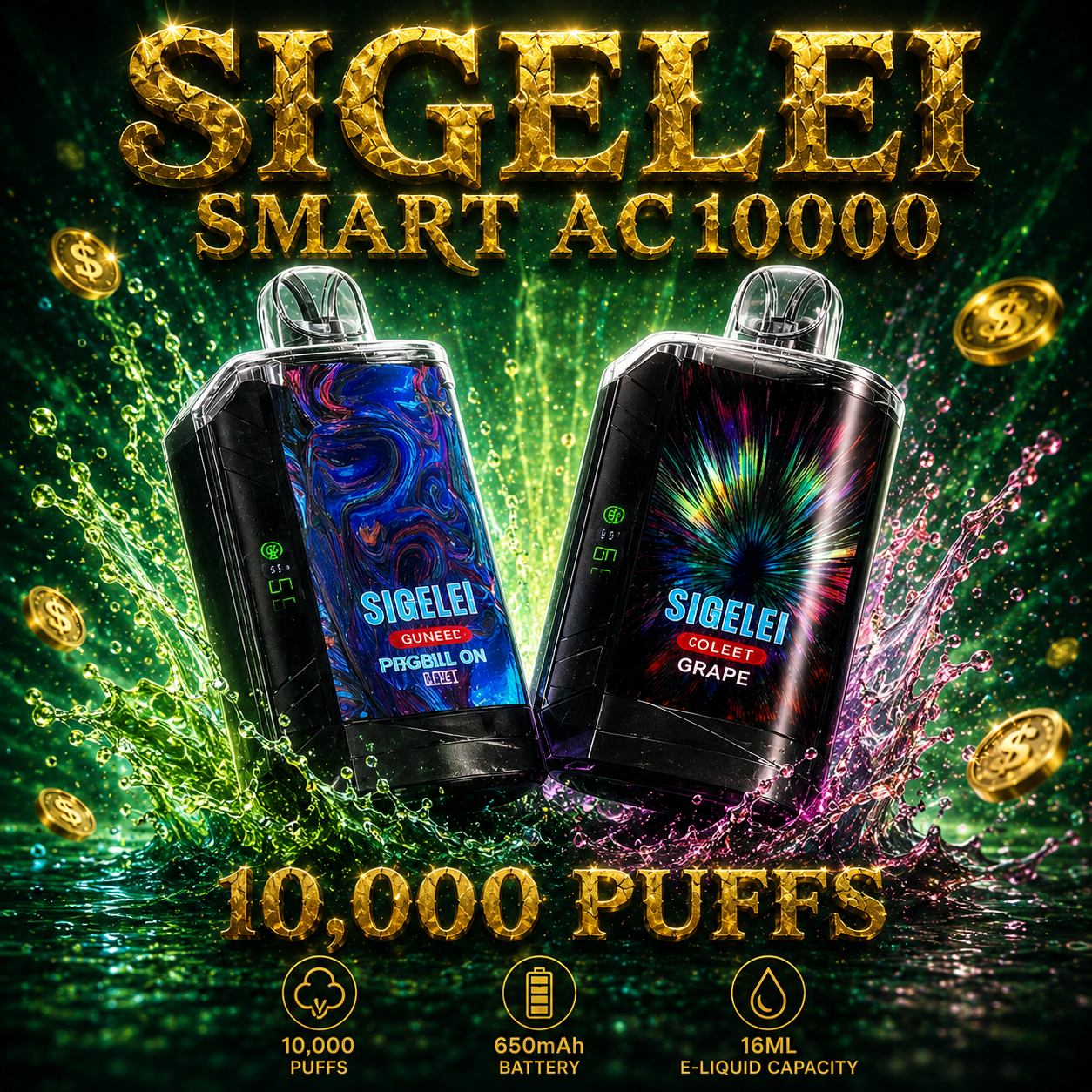 Sigelei Smart AC10000