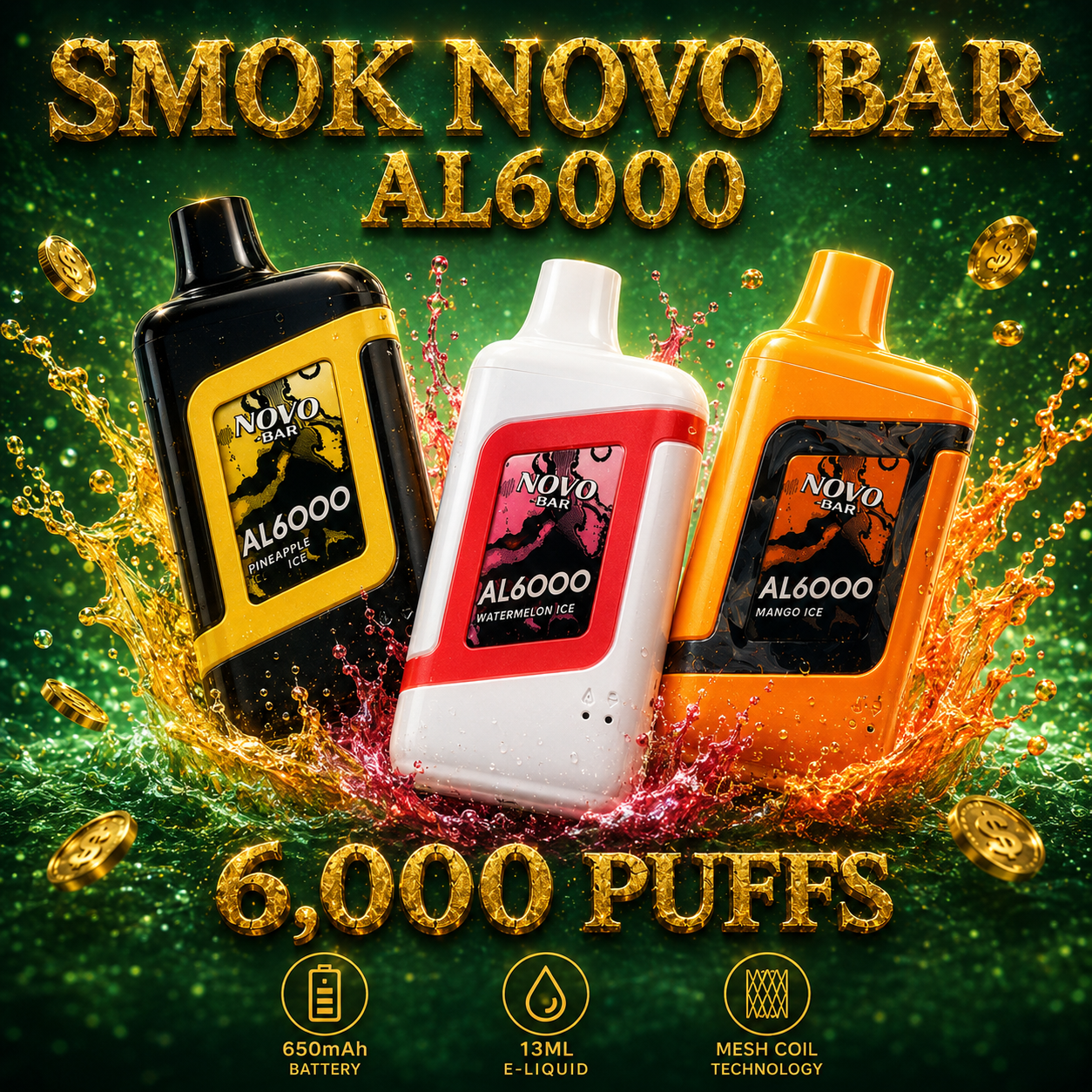 Smok Novo Bar AL6000
