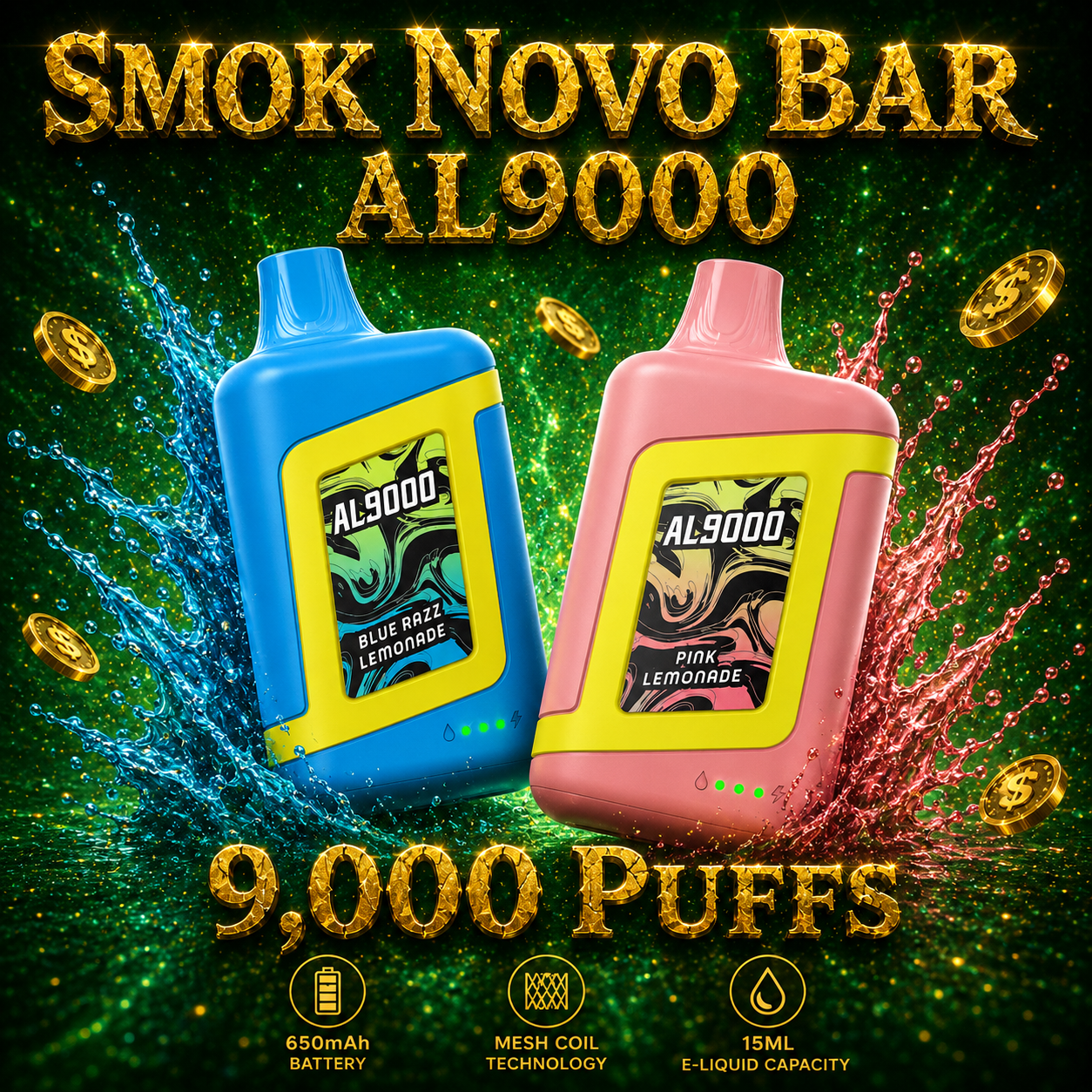 Smok Novo Bar AL9000