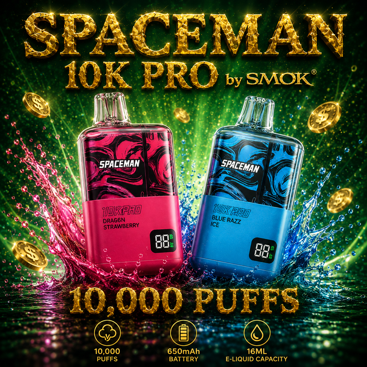 Spaceman 10K Pro by SMOK