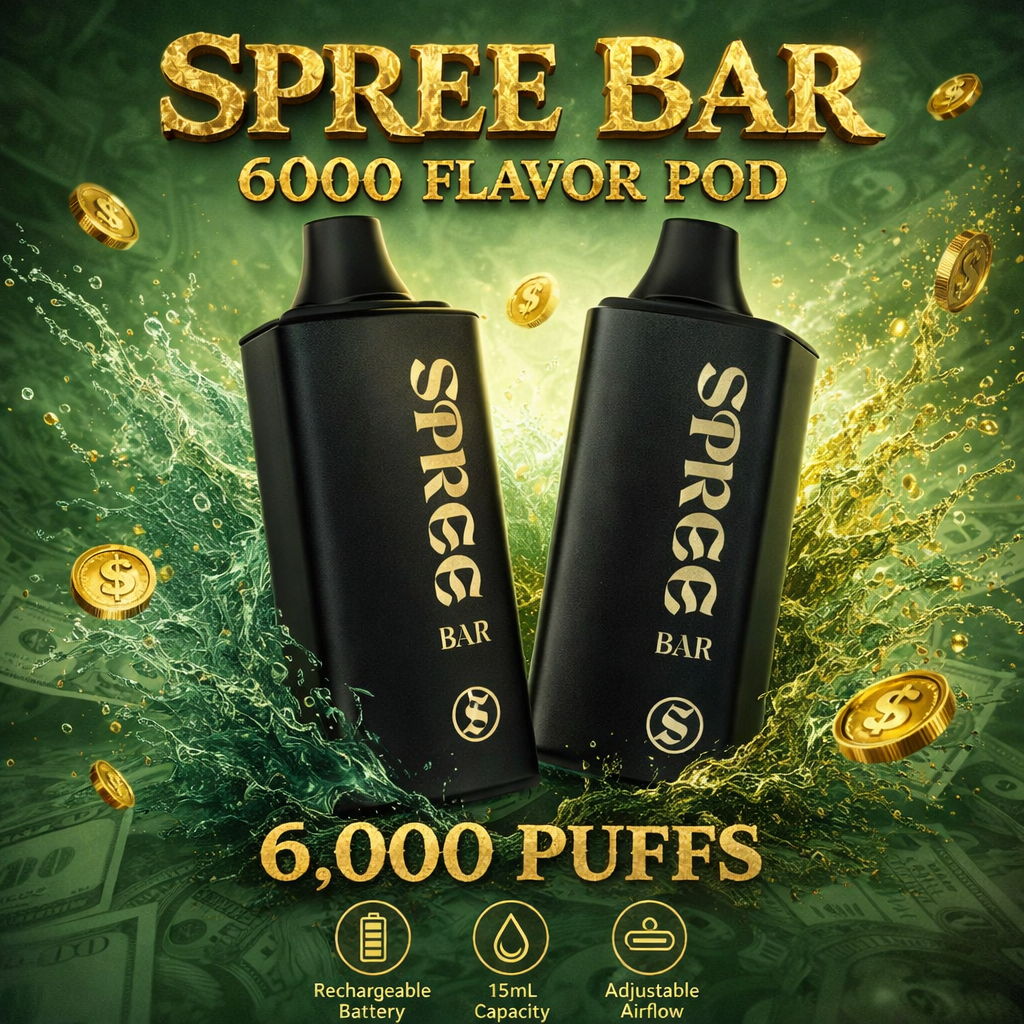 Spree Bar 6000 Flavor Pod