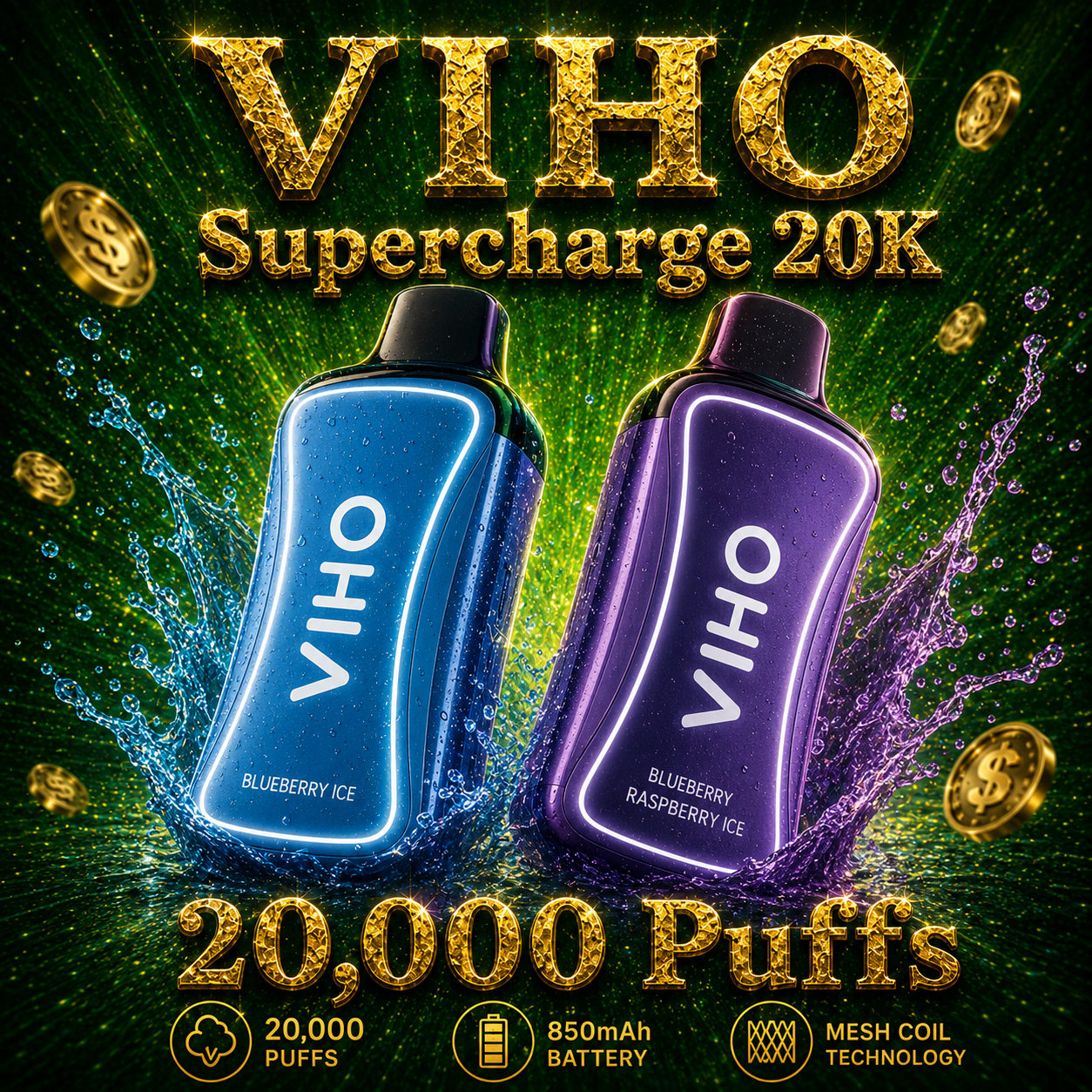VIHO Supercharge 20K