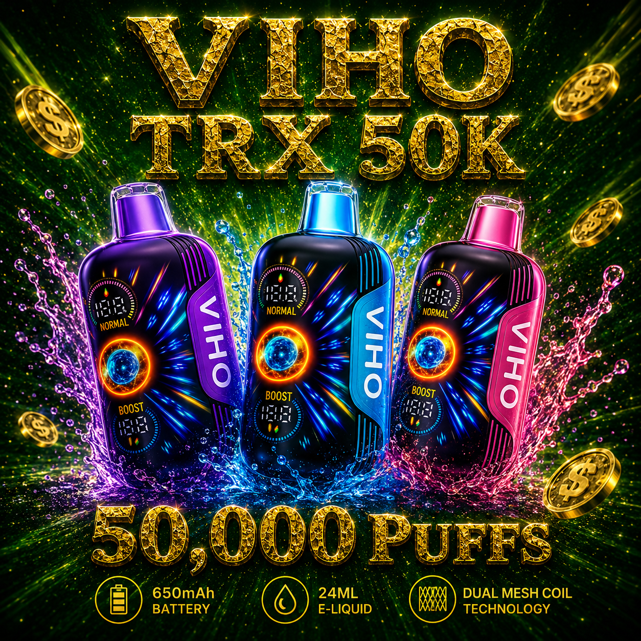 VIHO TRX 50K