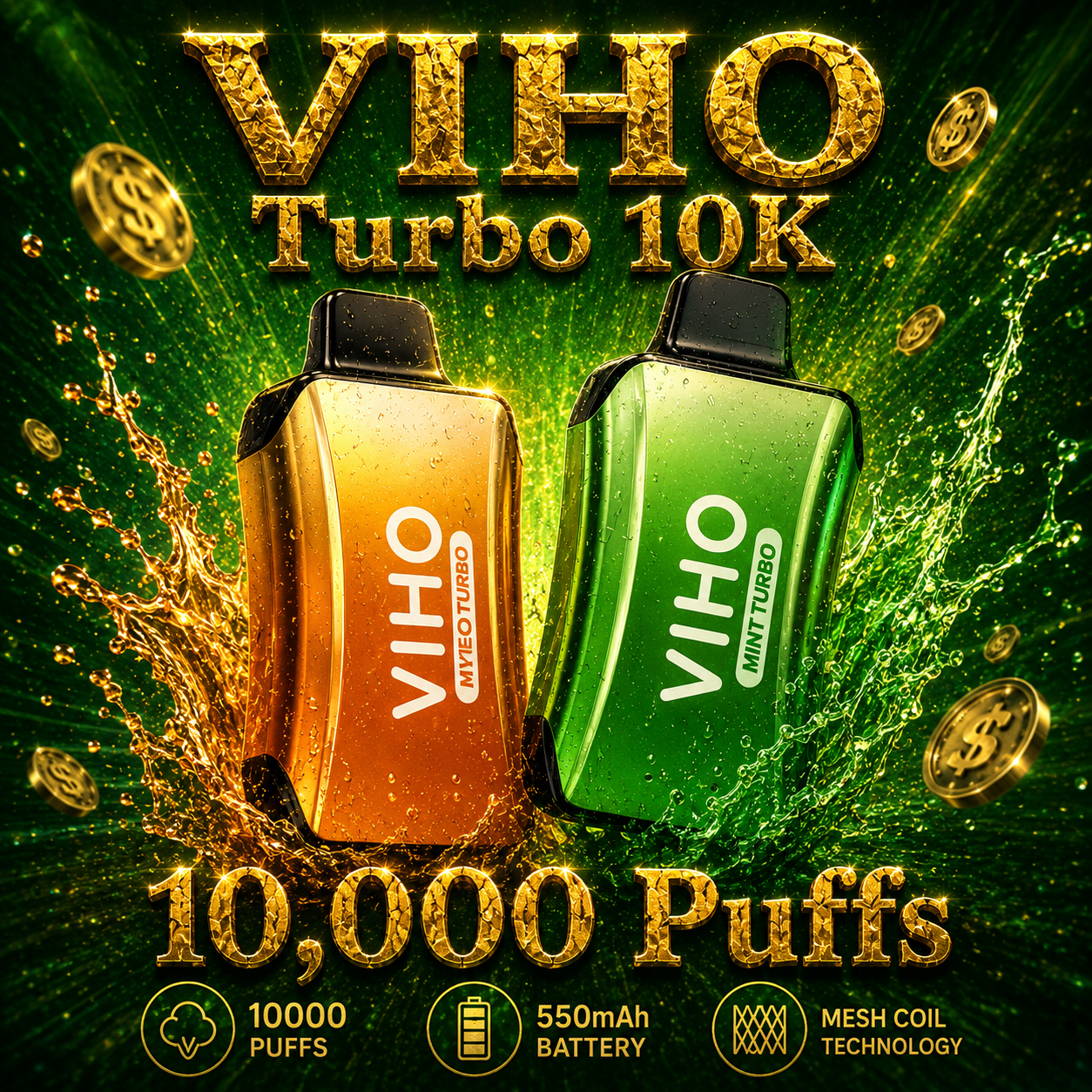 VIHO Turbo 10K