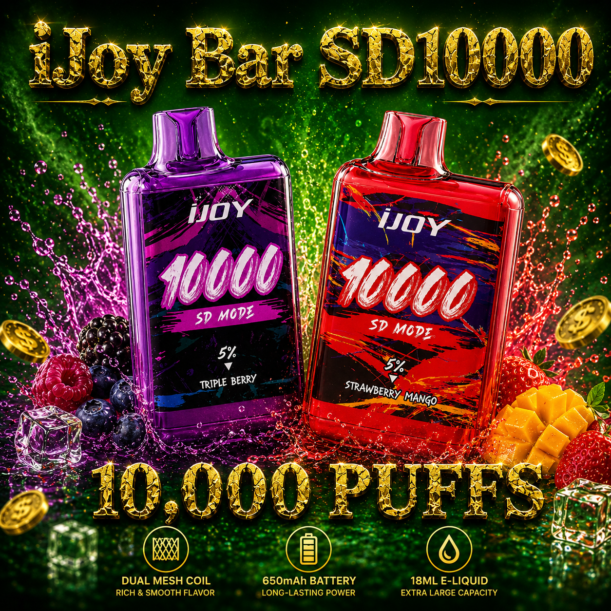 iJoy Bar SD10000