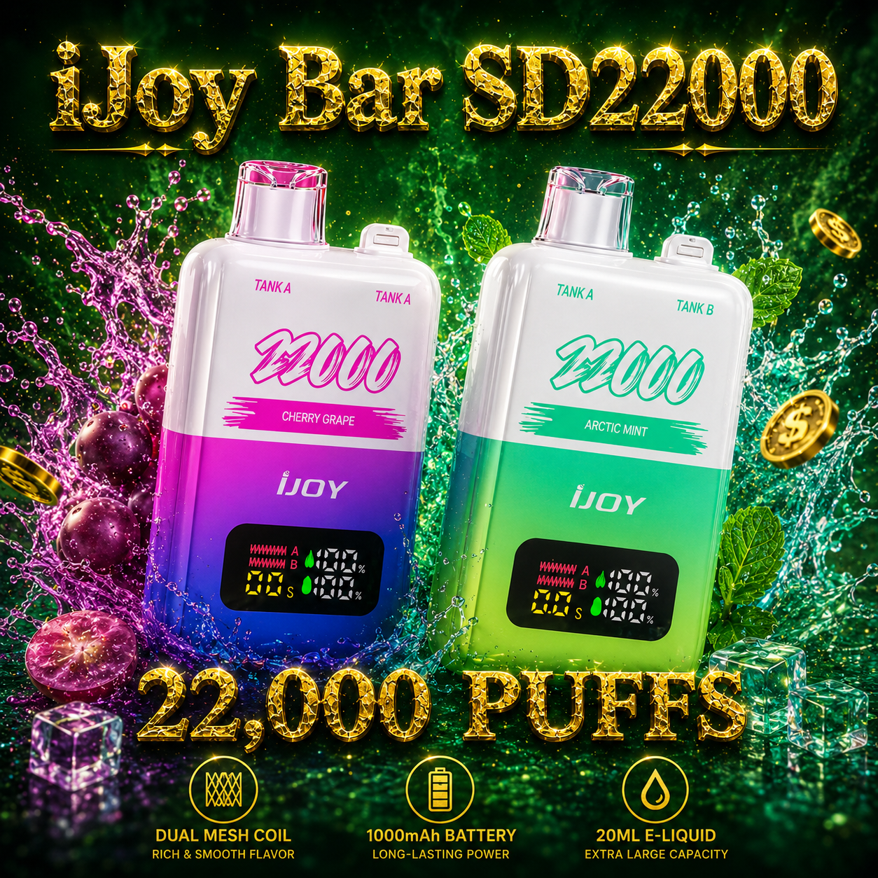 iJoy Bar SD22000