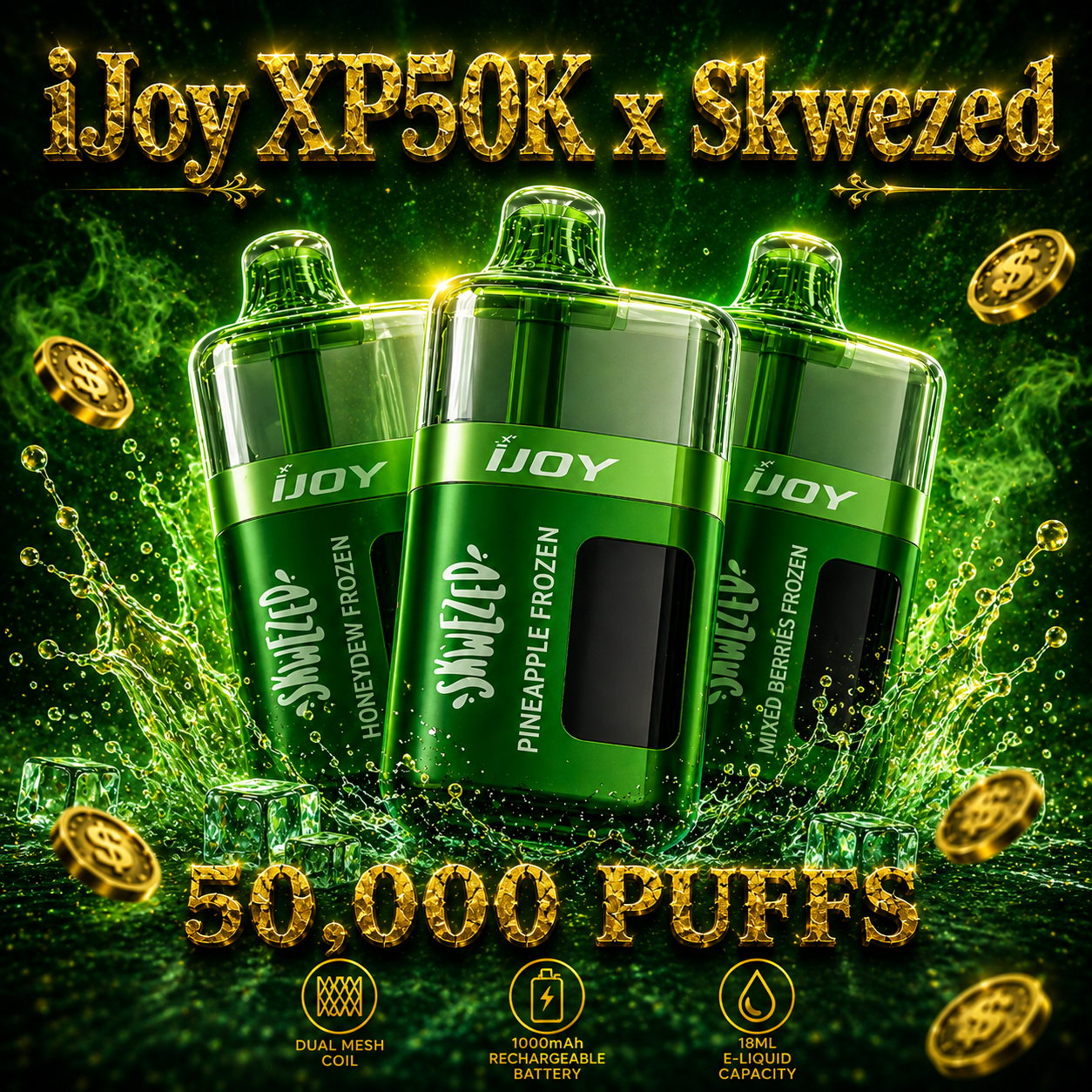 iJoy XP50K x Skwezed